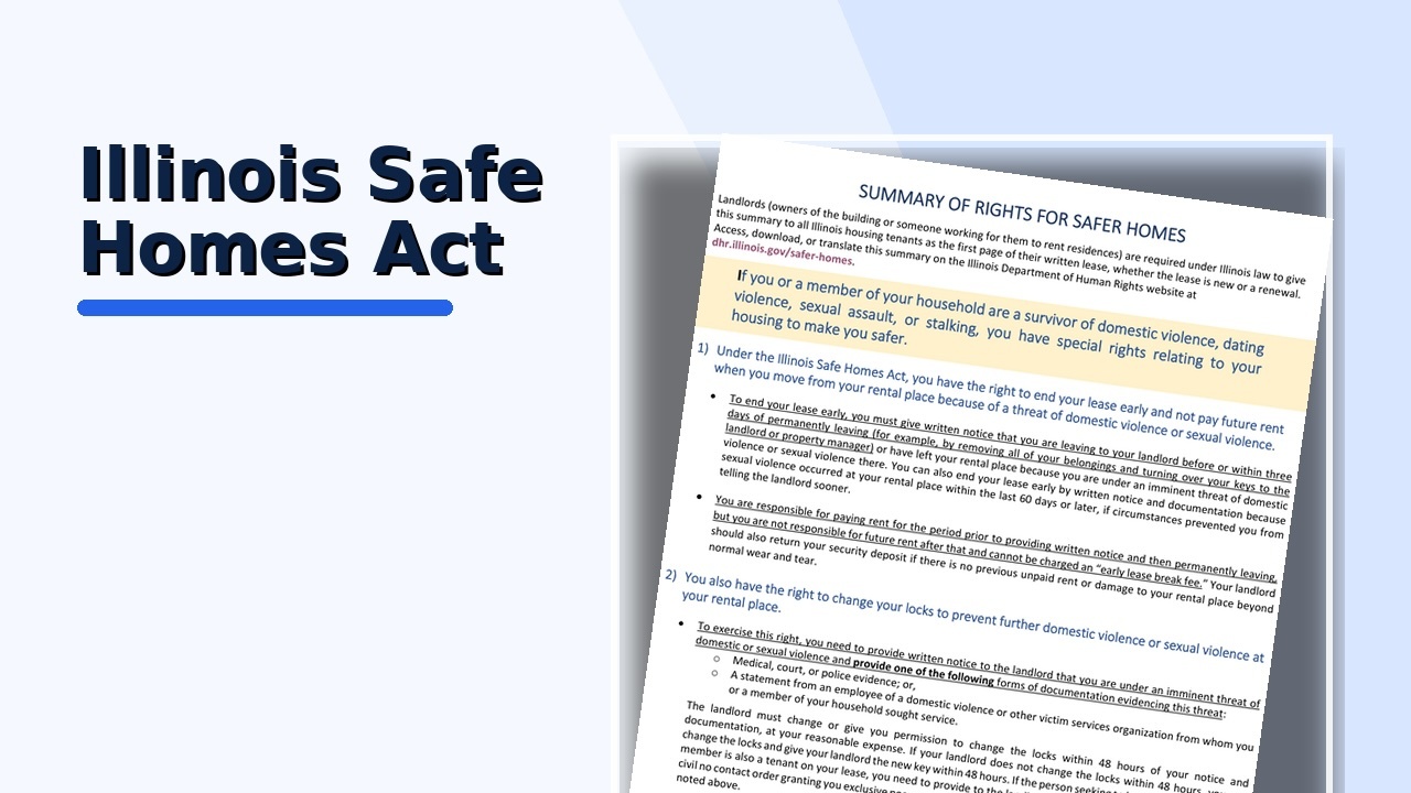 Landlord Alert: New Illinois Leasing Requirements for 2026